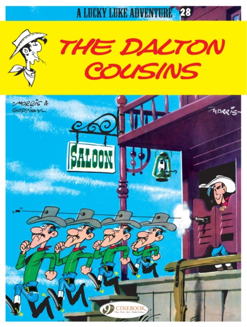 Book cover of Lucky Luke 28 - The Dalton Cousins