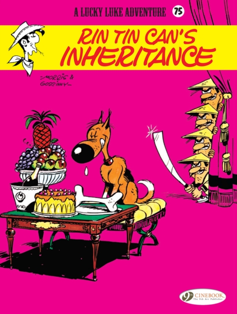 Book cover of Lucky Luke Vol. 75: Rin Tin Can's Inheritance
