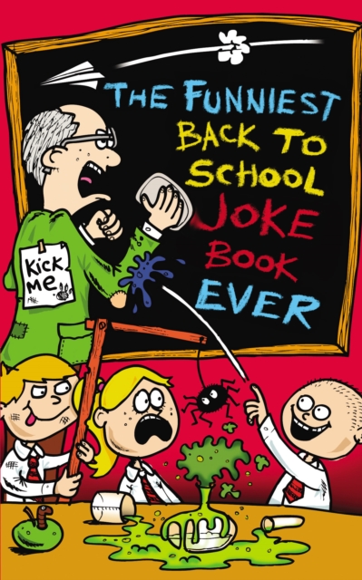 Book cover of The Funniest Back to School Joke Book Ever