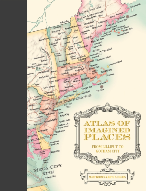 Book cover of Atlas of Imagined Places