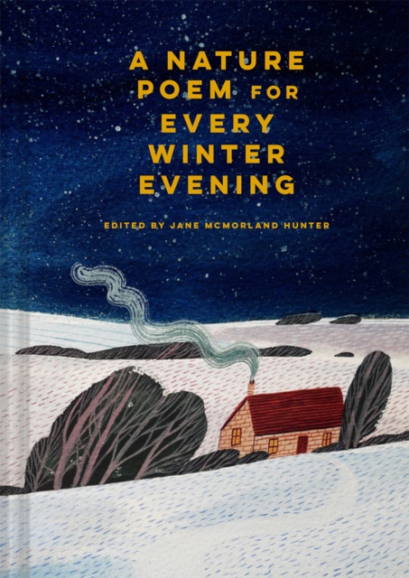Book cover of A Nature Poem for Every Winter Evening