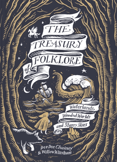 Book cover of The Treasury of Folklore