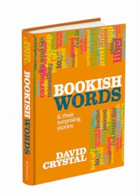 Book cover of Bookish Words & their Surprising Stories