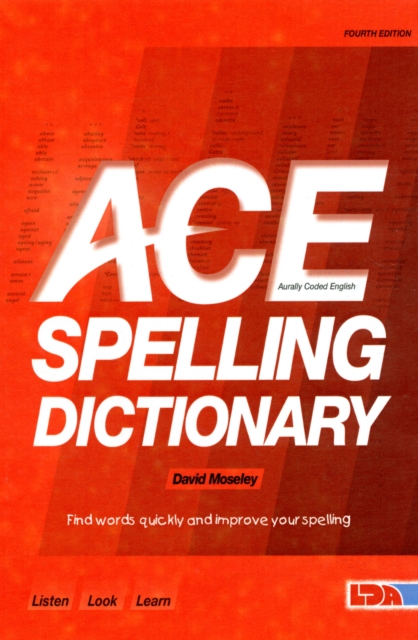Book cover of ACE Spelling Dictionary