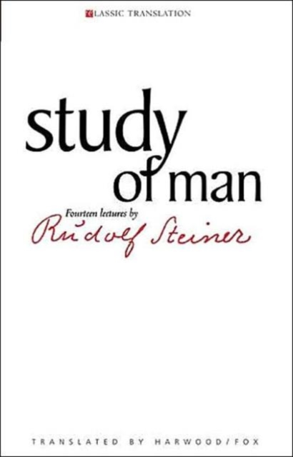 Book cover of Study of Man