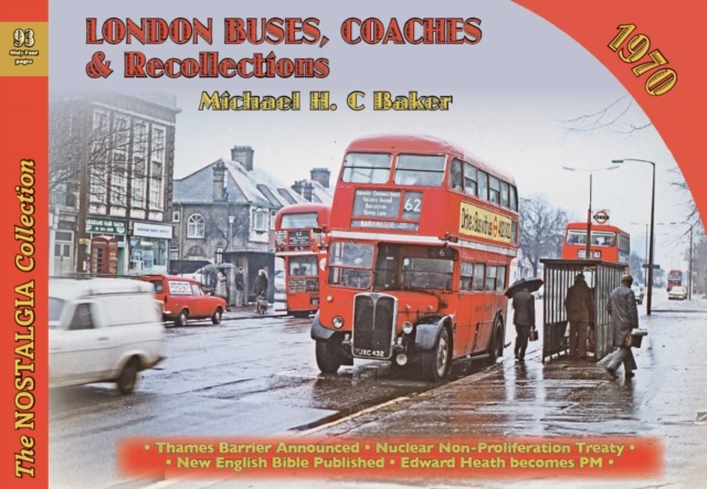 Book cover of London Buses, Coaches & Recollections, 1970