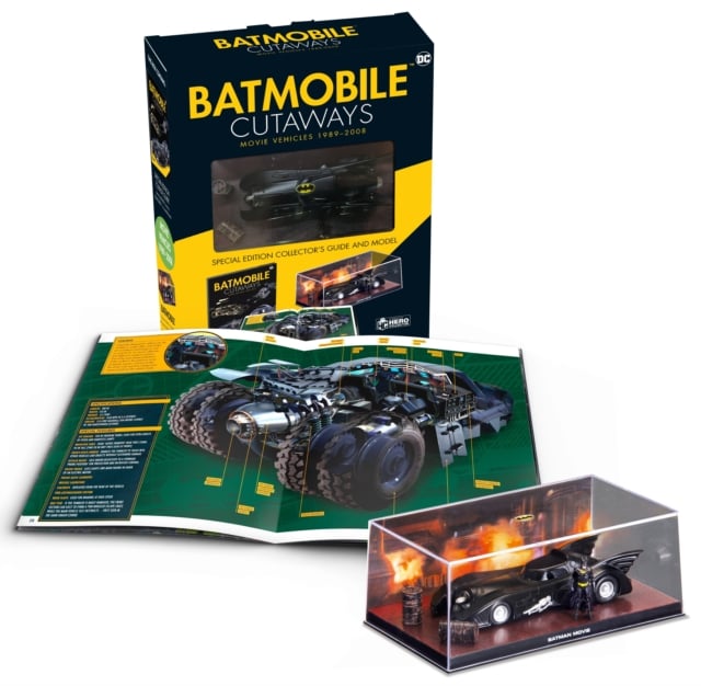 Book cover of Batmobile Cutaways