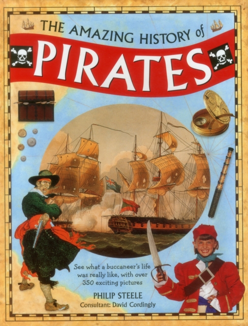 Book cover of Amazing History of Pirates