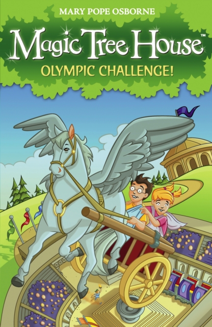 Book cover of Magic Tree House 16: Olympic Challenge!
