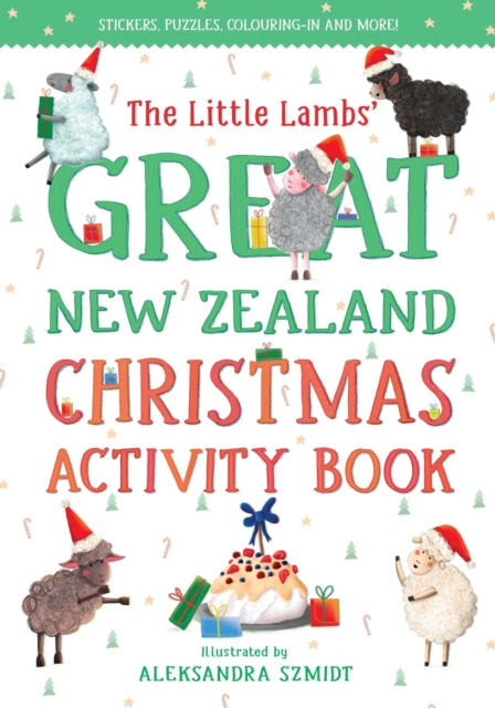Book cover of The Little Lambs' Great New Zealand Christmas Activity Book