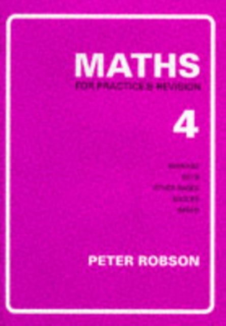 Book cover of Maths for Practice and Revision