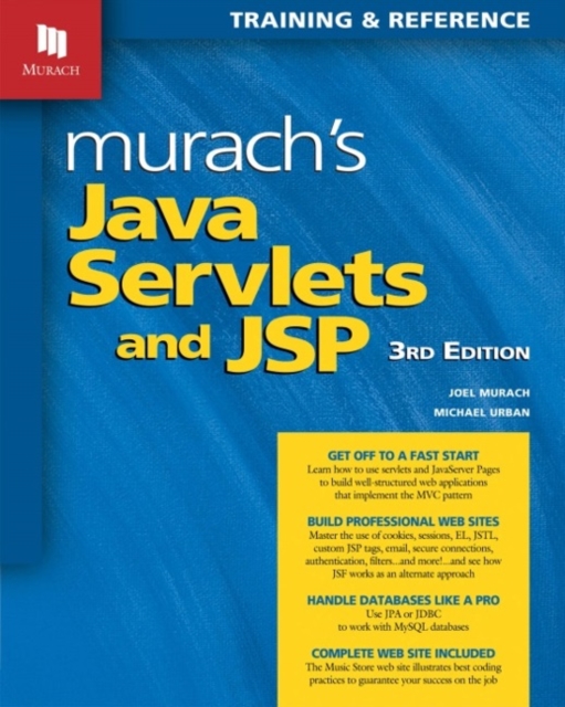 Book cover of Murachs Java Servlets & JSP