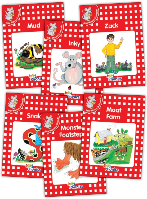 Book cover of Jolly Phonics Readers, Inky & Friends, Level 1
