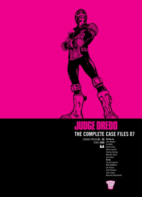 Book cover of Judge Dredd: The Complete Case Files 07