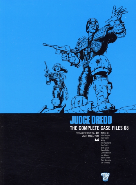 Book cover of Judge Dredd: The Complete Case Files 08