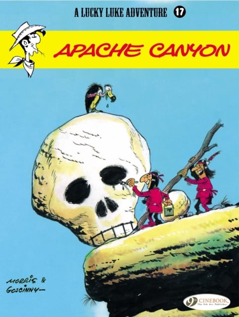 Book cover of Lucky Luke 17 - Apache Canyon