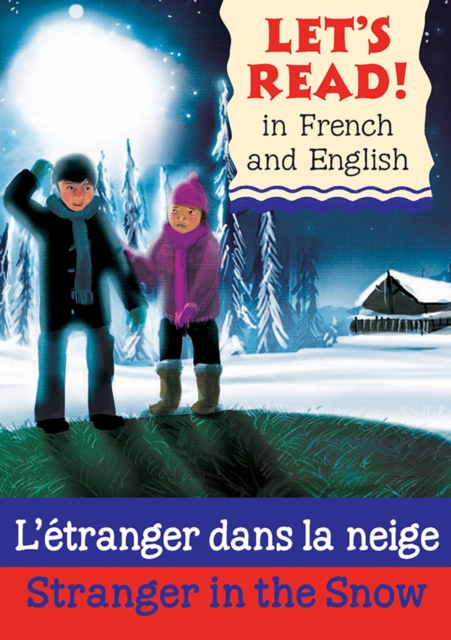 Book cover of Stranger in the Snow/L'etranger dans la neige