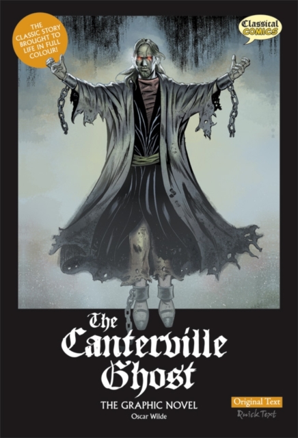 Book cover of The Canterville Ghost The Graphic Novel