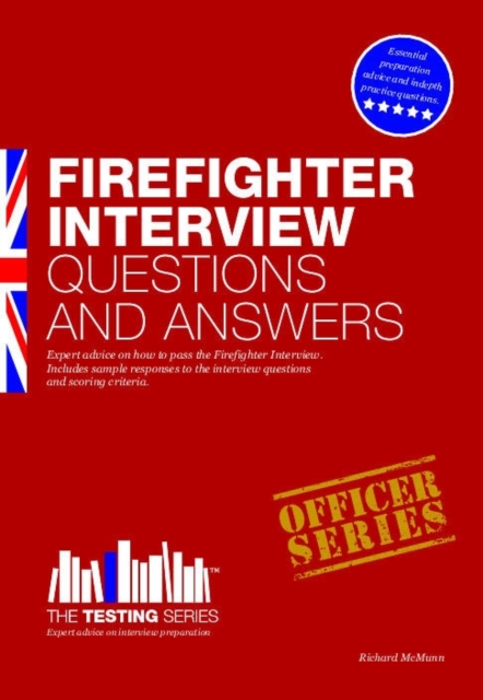 Book cover of Firefighter Interview Questions and Answers