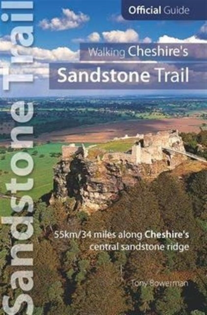 Book cover of Walking Cheshire's sandstone trail