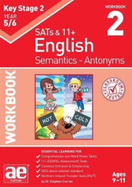 Book cover of KS2 Semantics Year 5/6 Workbook 2 - Antonyms