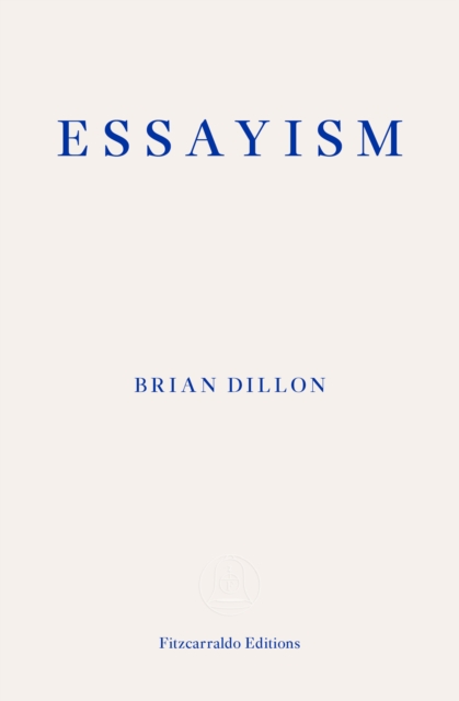 Book cover of Essayism