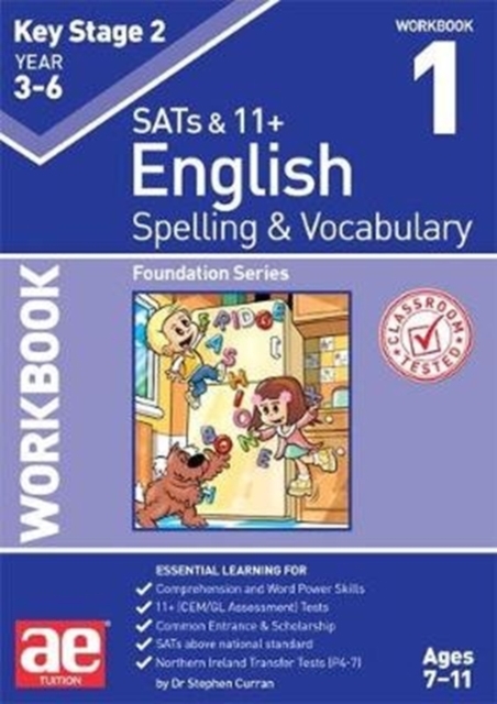 Book cover of KS2 Spelling & Vocabulary Workbook 1