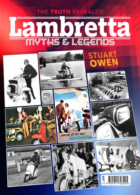 Book cover of LAMBRETTA MYTHS AND LEGENDS