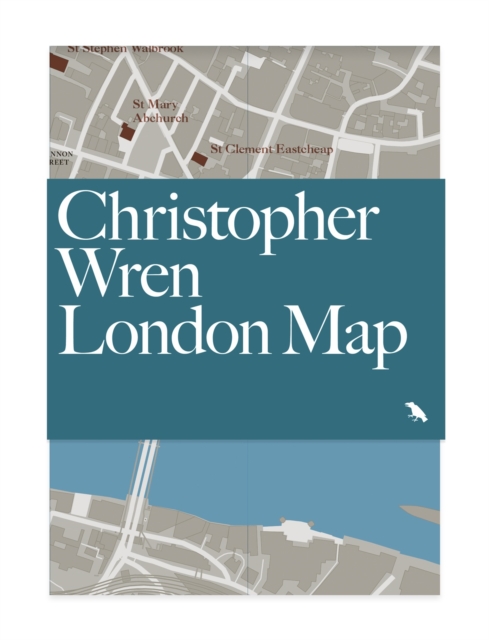 Book cover of Christopher Wren London Map