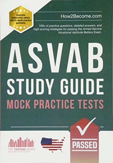 Book cover of ASVAB Study Guide: Mock Practice Tests