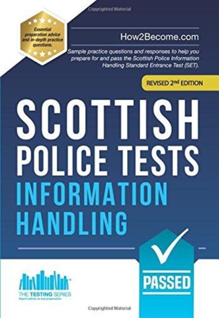 Book cover of Scottish Police Tests: INFORMATION HANDLING