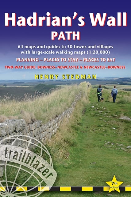 Book cover of Hadrian's Wall Path Trailblazer Walking Guide