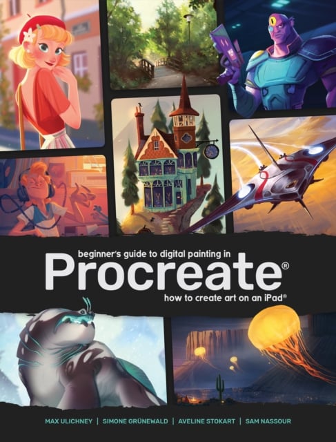 Book cover of Beginner's Guide to Digital Painting in Procreate