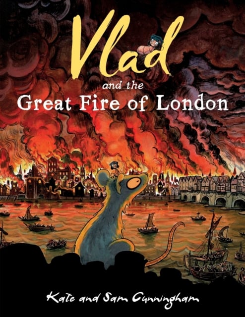 Book cover of Vlad and the Great Fire of London
