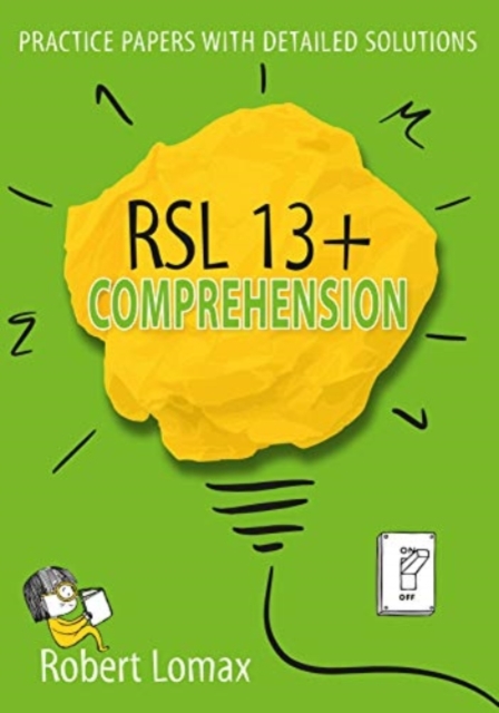 Book cover of RSL 13+ Comprehension
