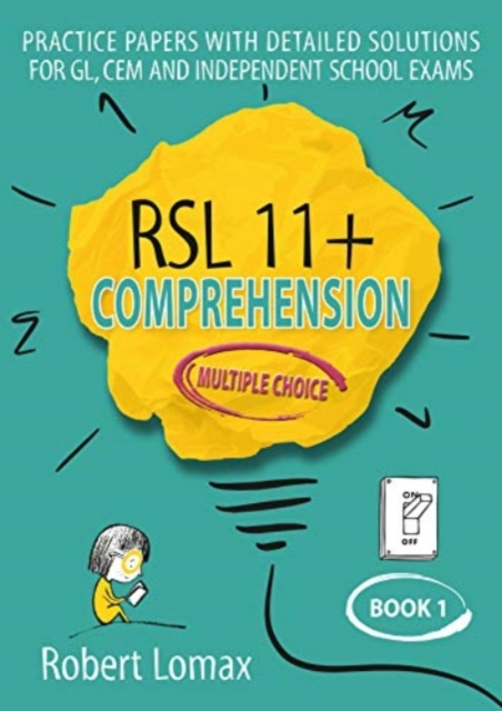 Book cover of RSL 11+ Comprehension, Multiple Choice