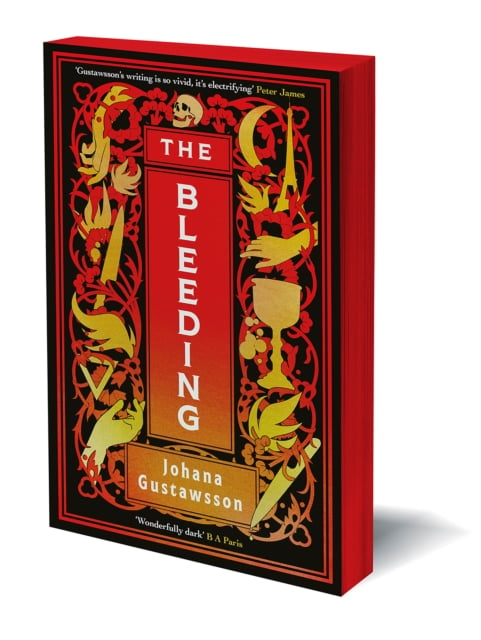 Book cover of The Bleeding