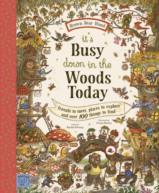 Book cover of Brown Bear Wood: It’s Busy Down in the Woods Today