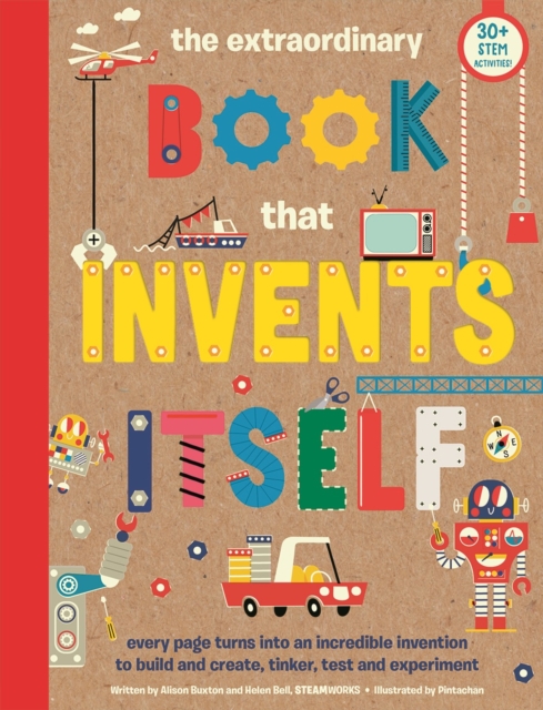 Book cover of The Extraordinary Book that Invents Itself