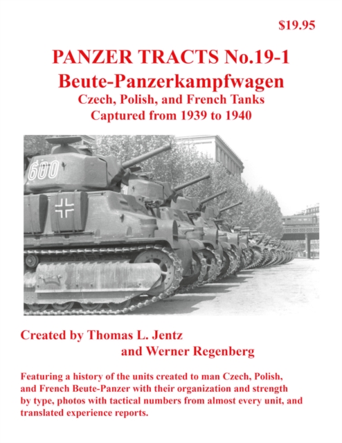 Book cover of Panzer Tracts No.19-1: Beutepanzer