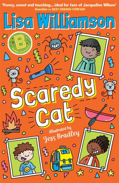 Book cover of Bigg School: Scaredy Cat