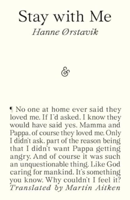 Book cover of Stay with Me