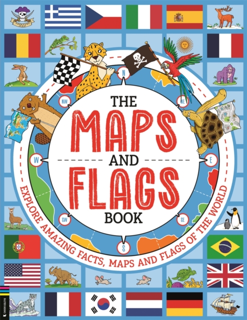 Book cover of The Maps and Flags Book