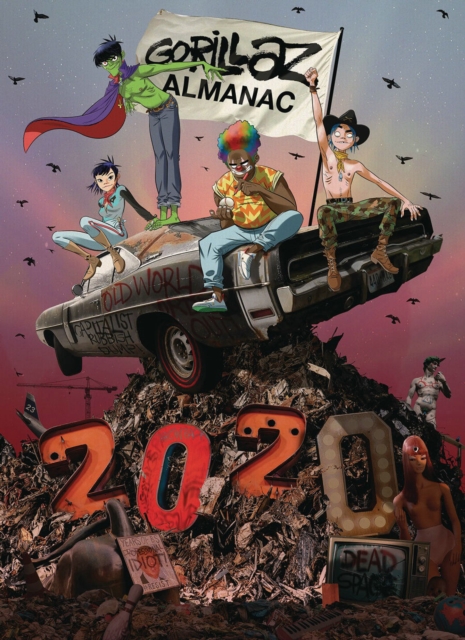 Book cover of Gorillaz Almanac