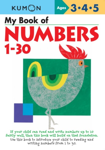 Book cover of My Book of Numbers 1 - 30 (UK Commonwealth Edition)