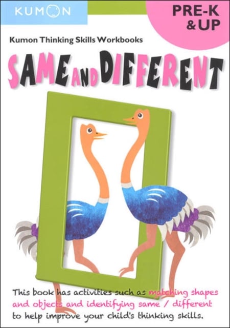 Book cover of Kumon Pre K Same & Different