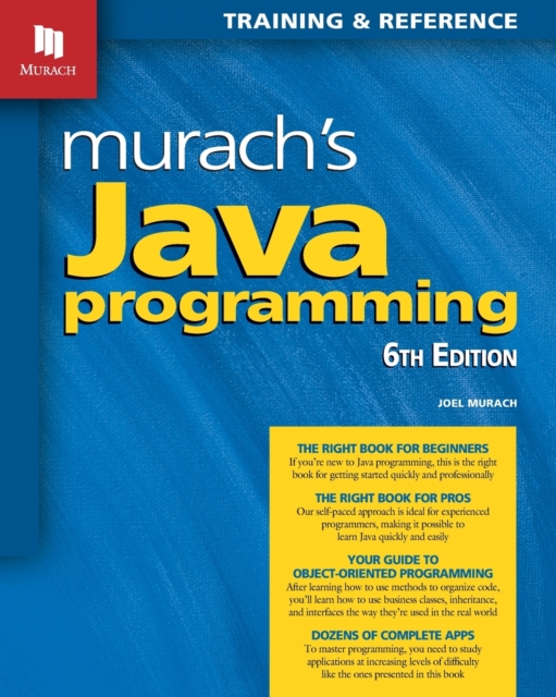 Book cover of Murach's Java Programming (6th Edition)