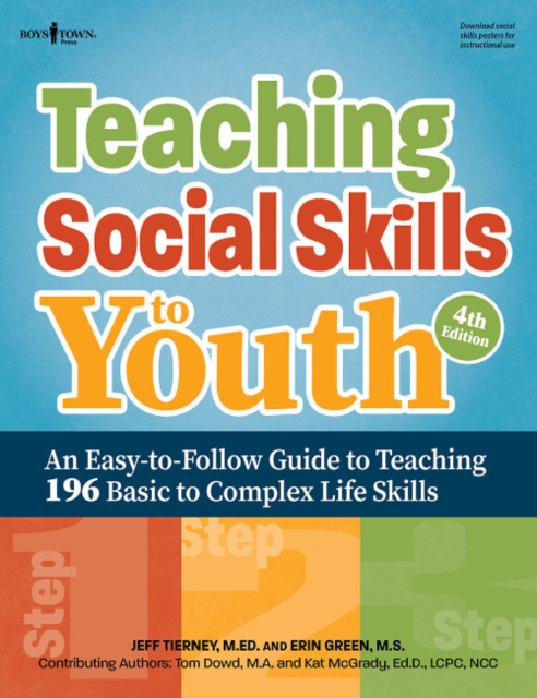 Book cover of Teaching Social Skills to Youth, 4th Edition