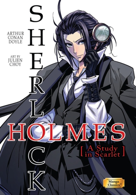 Book cover of Manga Classics Sherlock Holmes Vol. 1 A Study in Scarlet