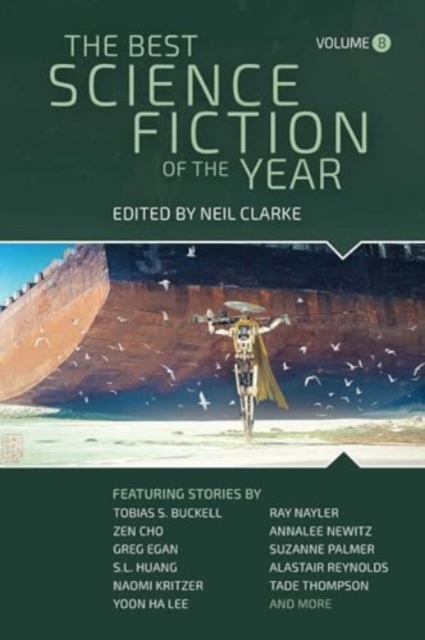 Book cover of The Best Science Fiction of the Year
